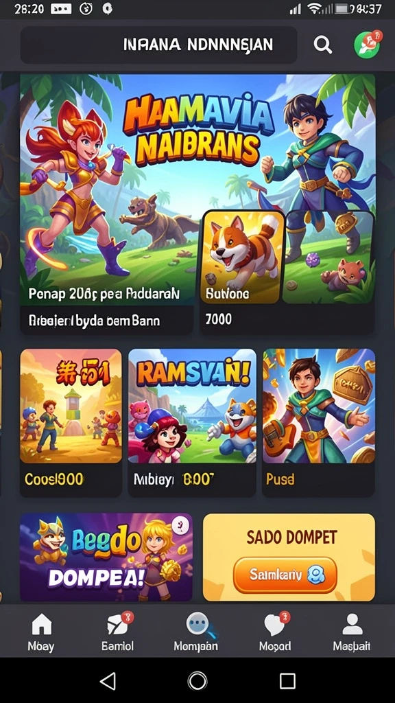 aceparty - Tampilan awal ACEPARTY yang menarik perhatian.