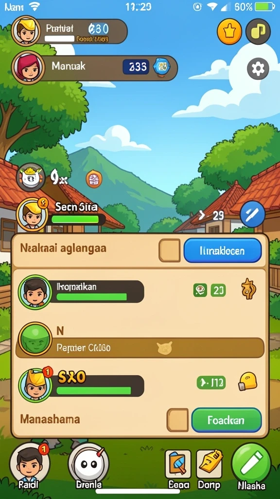 dy777 - Menu permainan yang intuitif dan mudah dinavigasi.