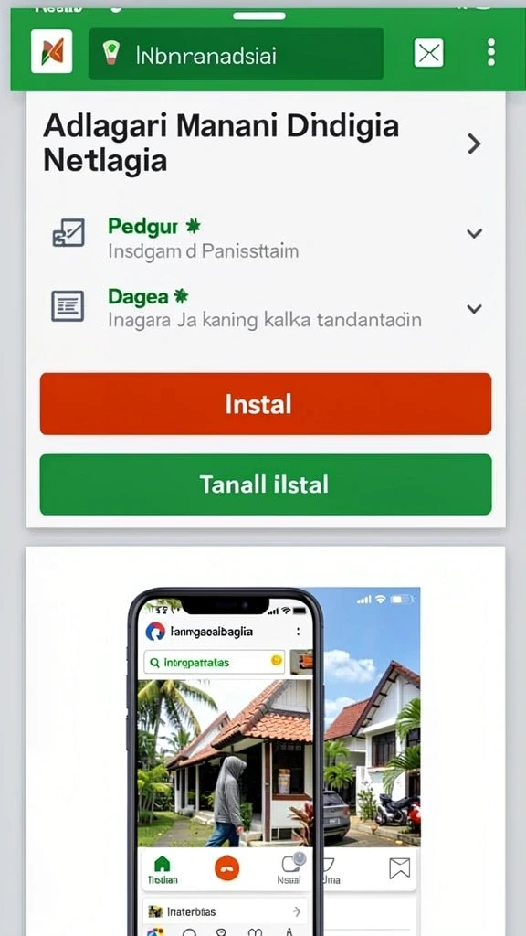 mapna777 - Tampilan antarmuka yang ramah pengguna.