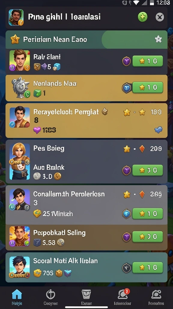 sky77 - Tangkapan layar mode permainan yang seru.
