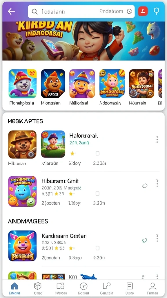 vc55 - Tampilan antarmuka yang intuitif dan menarik.